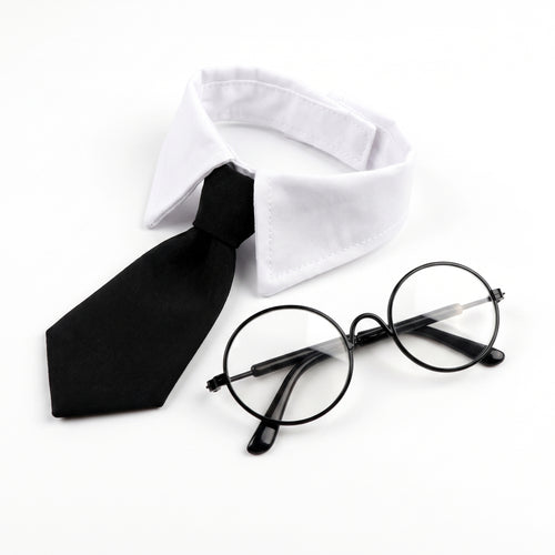 Tie + Glasses