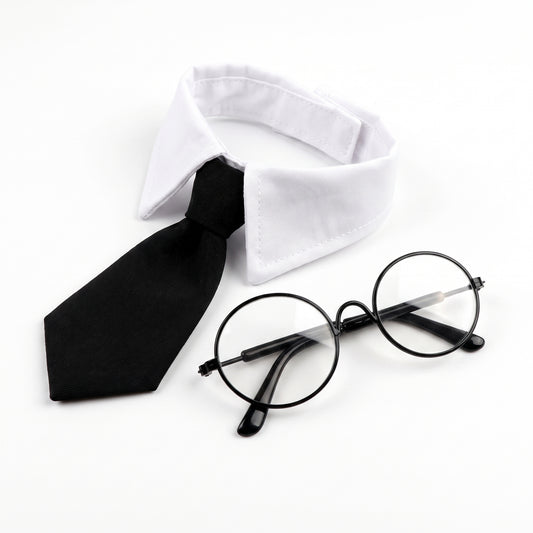 Tie + Glasses